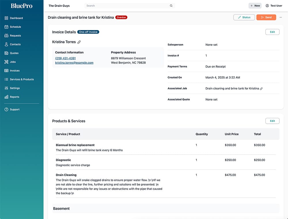 Recurring Invoices