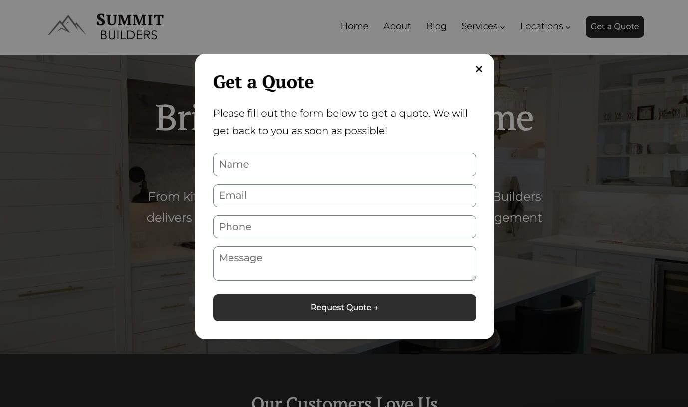Website builder