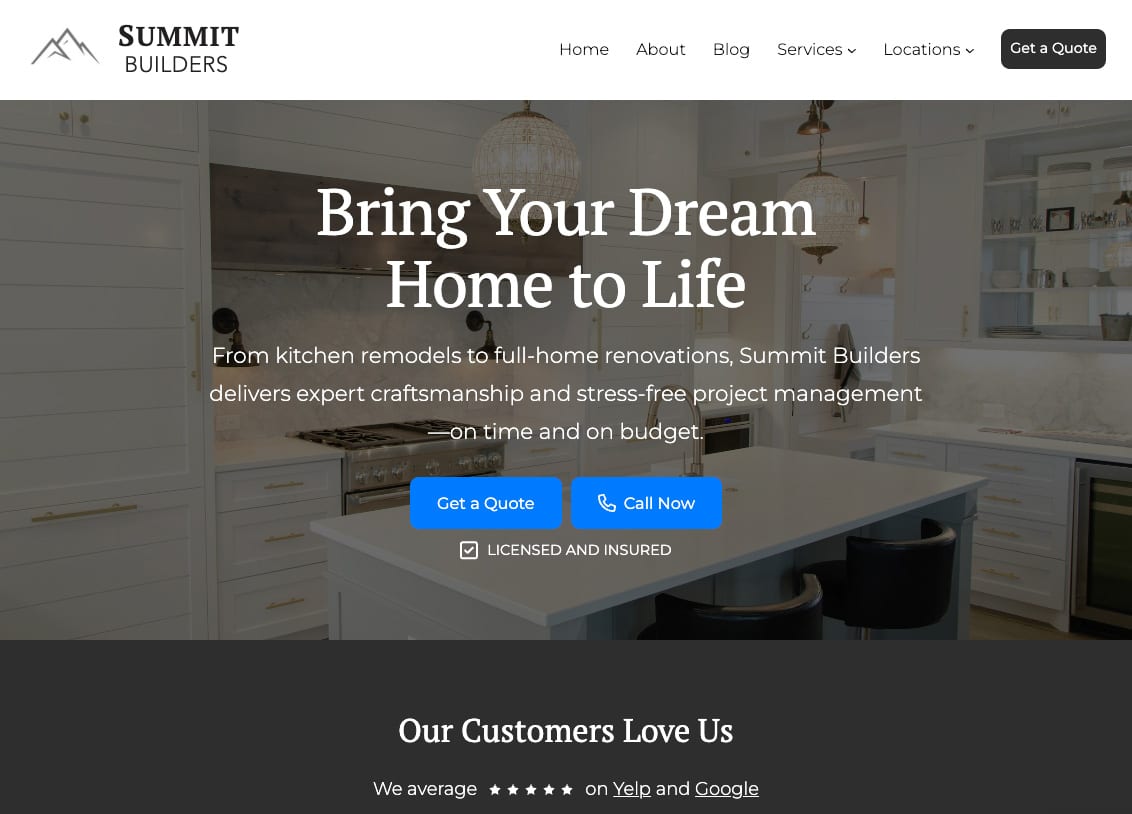 Website builder